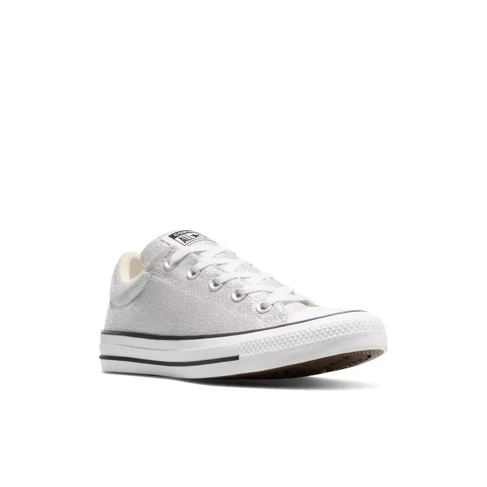 Girls' Sneakers by Converse Street Silver Big Girl‎ 6 (4 Boys) New With Tags